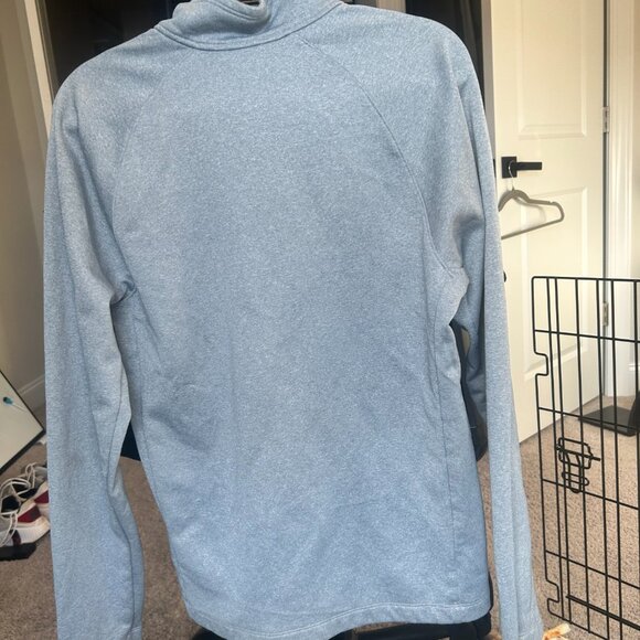 The North Face Quarter Zip Pullover Light Gray Men’s - Picture 4 of 4